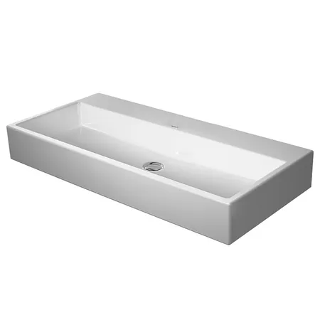 Duravit Vero Air Раковина подвесная, 100х47см, без отв., без перелива, шлифованная, цвет: белый