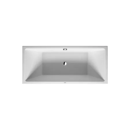 Duravit Vero Air Ванна 180x80см, приставной вариант, с бесшовной панелью и рамой, с 2 наклонами для спины, цвет: белый