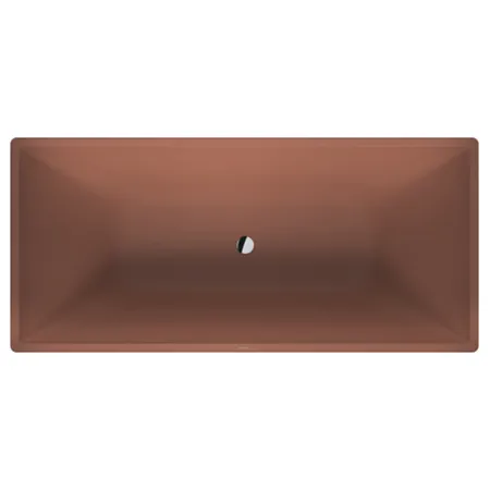 Duravit Vitrium Ванна отдельностоящая 185x85см., с ножками, с2 наклонами для спины, прямоугольная, цвет: матовая корица