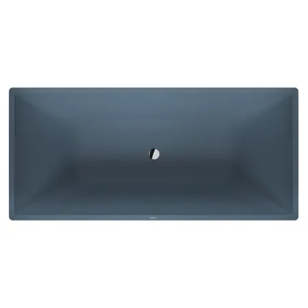 Duravit Vitrium Ванна отдельностоящая 185x85см., с ножками, с2 наклонами для спины, прямоугольная, цвет: синий матовый