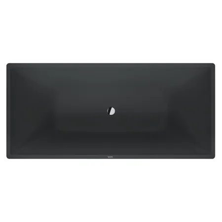 Duravit Vitrium Ванна отдельностоящая 185x85см., с ножками, с2 наклонами для спины, прямоугольная, цвет: темно-серый матовый