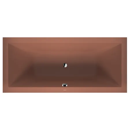 Duravit Vitrium Ванна встраиваемая 180x80cм, с ножками, с2 наклонами для спины, прямоугольная, цвет: матовая корица
