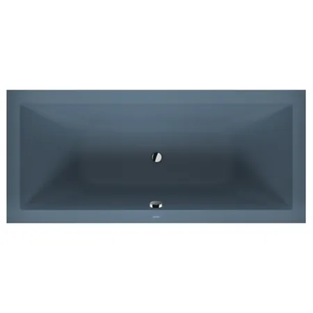 Duravit Vitrium Ванна встраиваемая 180x80cм, с ножками, с2 наклонами для спины, прямоугольная, цвет: синий матовый