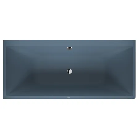 Duravit Vitrium Ванна встраиваемая 180x80см, Sx, с ножками, с2 наклонами для спины, прямоугольная, цвет: синий матовый