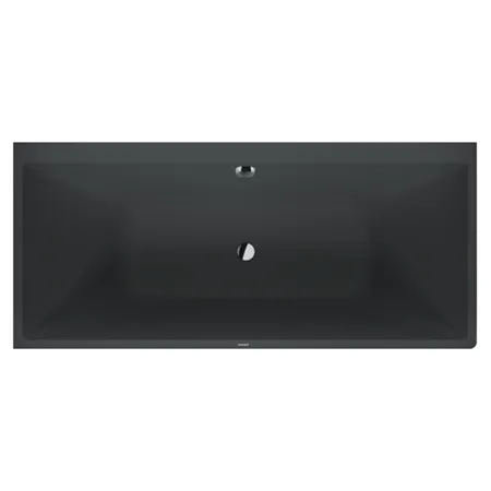 Duravit Vitrium Ванна встраиваемая 180x80см, Sx, с ножками, с2 наклонами для спины, прямоугольная, цвет: темно-серый матовый
