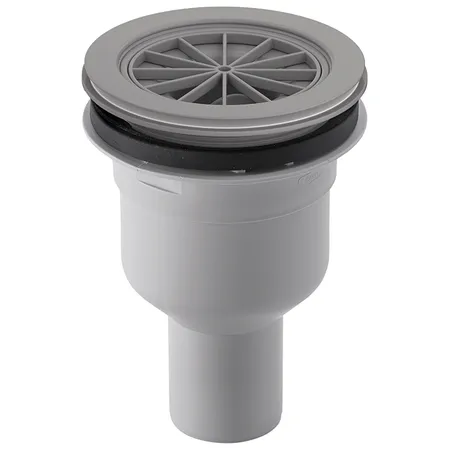 Duravit Выпуск для душевого поддона, сток вертикальный, цвет: белый