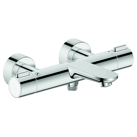Duravit Wave Смеситель для ванны, настенный, термостатический, цвет: хром