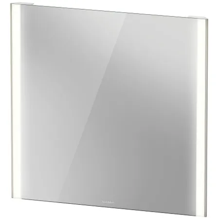 Duravit XViu Зеркало с подсветкой 82x80см, сенсорное управление, цвет: шампань матовый