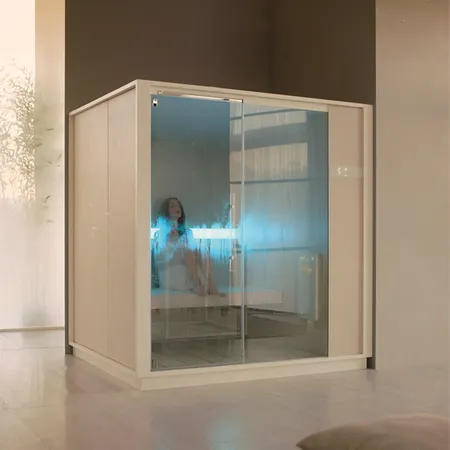 Effegibi One H Хаммам 214x171x226см, в нишу, цвет: Soft Sand