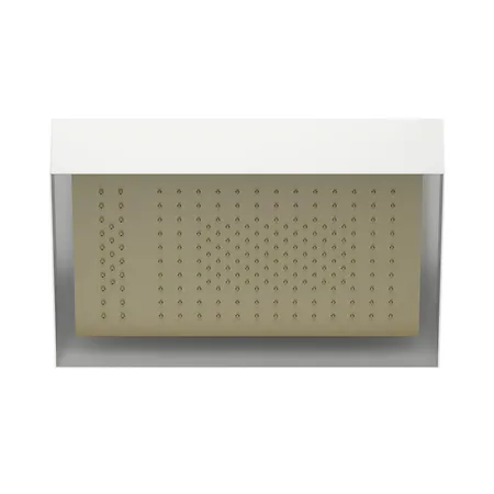Fantini Acquafit Верхний душ 35х35см., потолочный, 2 потока, цвет: Matt British Gold PVD