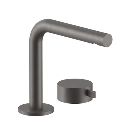 Fantini AF/21 Смеситель для раковины, 2 отв., излив: 155 мм, цвет: Matt Gun Metal PVD