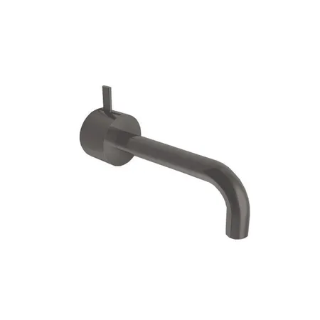 Fantini AF/21 Смеситель для раковины, настенный, излив: 21.4 см, цвет: Matt Gun Metal PVD