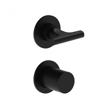 Fantini Sailing Смеситель для душа встраиваемый на 2 потока, цвет: Matt Gun Metal PVD