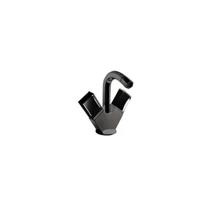 Fantini Venezia Смеситель для биде, 1 отв., излив: 120 мм, цвет: Matt Gun Metal PVD