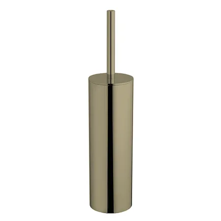 Fantini Young Ершик подвесной, с контейнером, цвет: Matt British Gold PVD