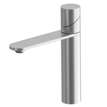 Fima Carlo Frattini Slide Смеситель для раковины, высокий, 1 отв., цвет: Stainless Steel