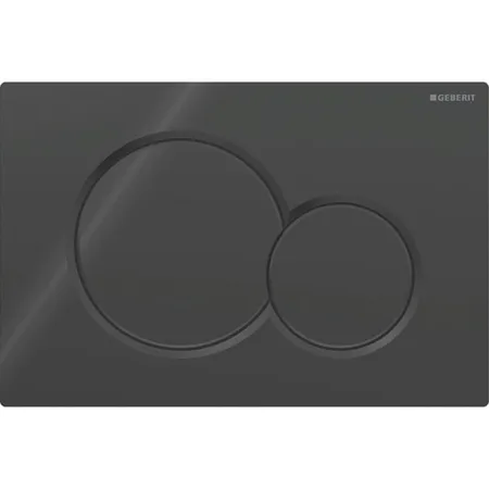 Geberit Sigma01 Клавиша для двойного смыва, круглая: Черный