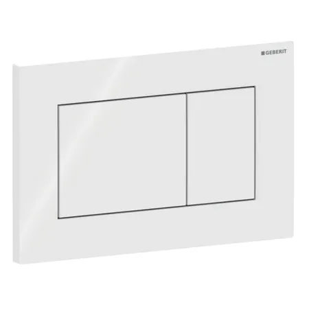 Geberit Sigma01 Клавиша для унитаза, двойного смыва, цвет: хром матовый