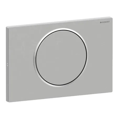 Geberit Sigma10 Клавиша для унитаза, смыв/стоп, цвет: хром глянцевый