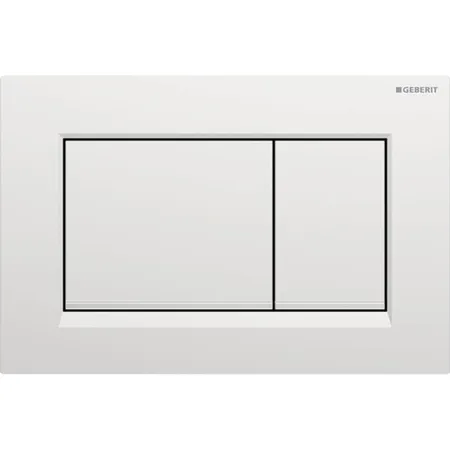 Geberit Sigma20 Клавиша для двойного смыва, квадратная, цвет: хром матовый