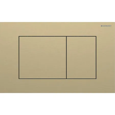 Geberit Sigma40 Клавиша для двойного смыва, квадратная: Латунь