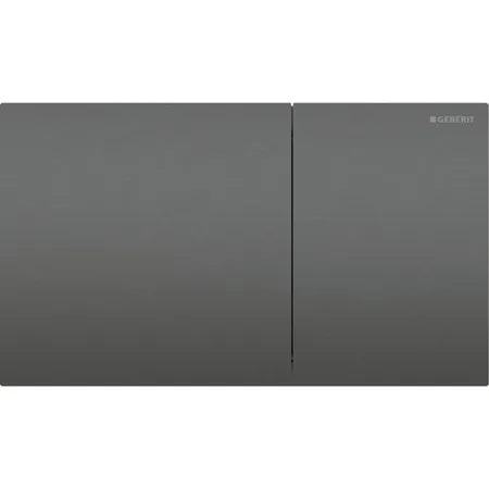 Geberit Sigma70 Клавиша для двойного смыва, квадратная: Хромированный черный