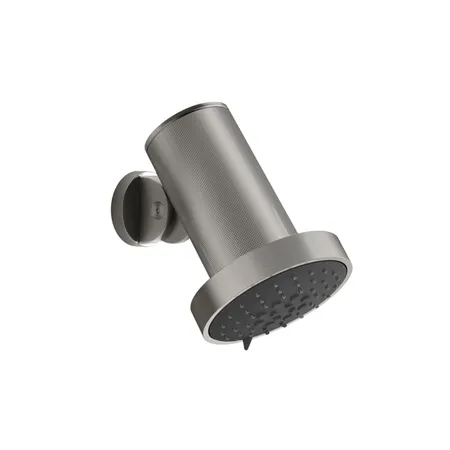 Gessi 316 Diamantato Верхний душ Ø13.5см., с настенным креплением, 3 режима, цвет: Steel Brushed