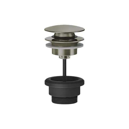 Gessi 316 Донный клапан нажимной “Stop&Go”, для раковин без перелива, цвет: Warm bronze brushed PVD