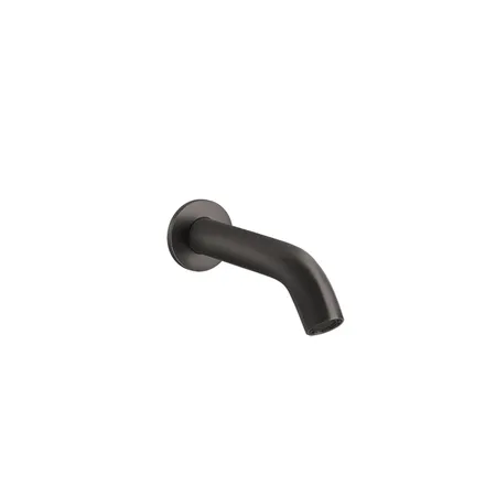 Gessi 316 Излив для ванны 172мм на 1/2”, с удаленным управлением, цвет: brushed black metal pvd