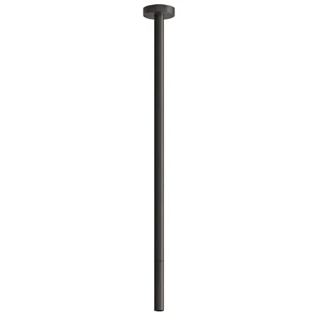 Gessi 316 Излив потолочный с удаленным управлением, цвет: brushed black metal pvd