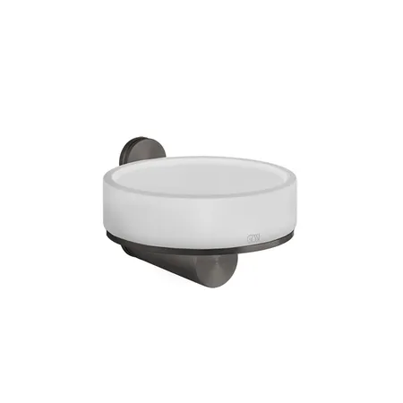 Gessi 316 Мыльница подвесная, цвет: белый/brushed black metal pvd