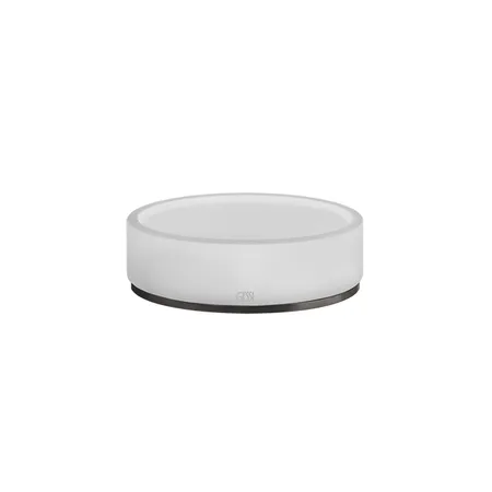 Gessi 316 Мыльница настольная, цвет: белый/brushed black metal pvd