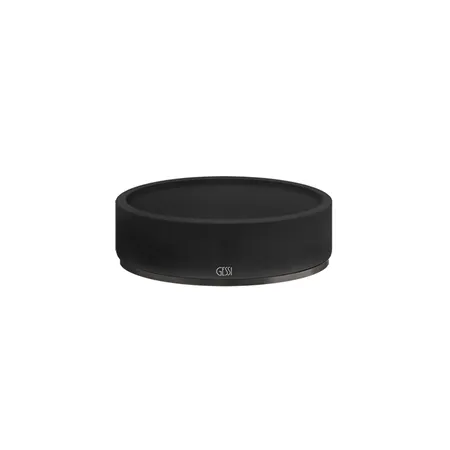 Gessi 316 Мыльница настольная, цвет: черный/brushed black metal pvd