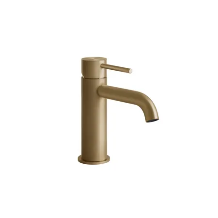 Gessi 316 Смеситель для раковины, на 1 отв., цвет: Warm bronze brushed PVD