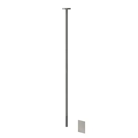 Gessi 316 Смеситель для раковины, потолочный, электронный, внешняя часть, цвет: Steel Brushed