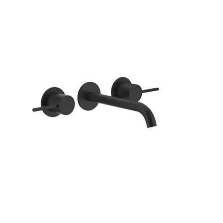 Gessi 316 Смеситель для раковины, встраиваемый, излив: 20см., цвет: Black XL