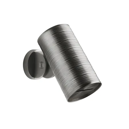 Gessi 316 Trame Верхний душ Ø7.9см., с настенным креплением, водопад, цвет: Steel Brushed