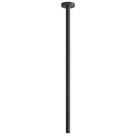 Gessi 316 Излив потолочный с удаленным управлением, цвет: brushed black metal pvd