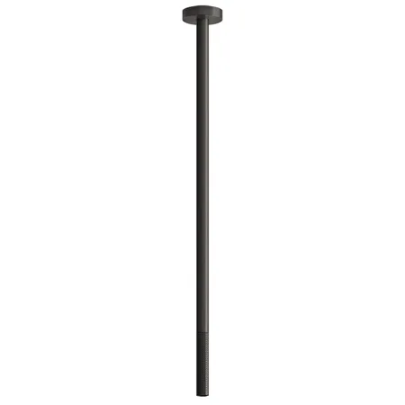 Gessi 316 Излив потолочный с удаленным управлением, цвет: brushed black metal pvd