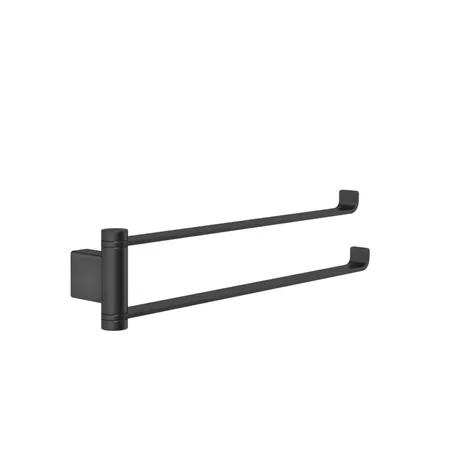 Gessi Emporio accessories Поворотный двойной полотенцедержатель., цвет: Black XL