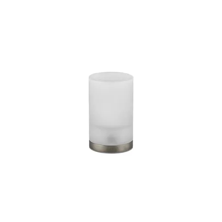 Gessi Emporio Accessories Стакан настольный, сатинированное стекло, цвет: Finox Brushed Nickel