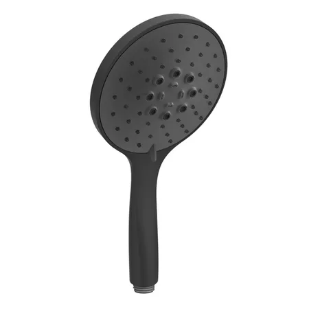 Gessi Emporio shower Ручной душ, с 3 режимами струи с защитой отизвесткового налёта с черным диском, цвет: Black XL