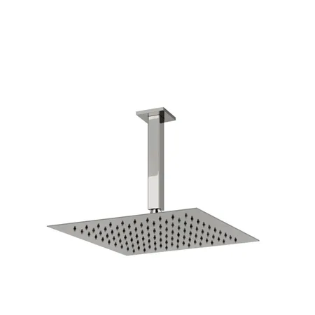 Gessi Emporio shower Верхний душ 30х30см., потолочный, шарнирная, с защитой от известкового налёта, цвет: Mirror Steel