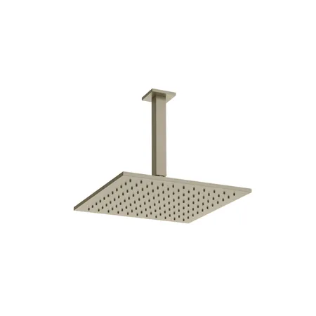 Gessi Emporio shower Верхний душ 30х30см., потолочный, поворотная с шарниром, с защитой от известкового налёта, цвет: Finox Brushed Nickel
