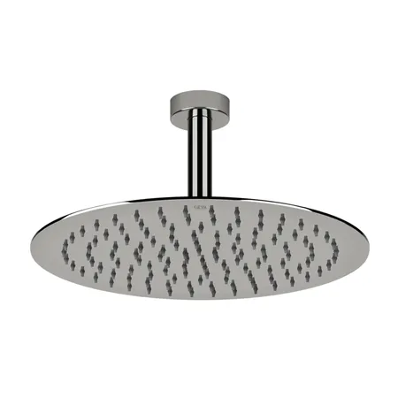 Gessi Emporio shower Верхний душ Ø30см., потолочный, поворотная с шарниром, с защитой от известкового налёта, цвет: Mirror Steel