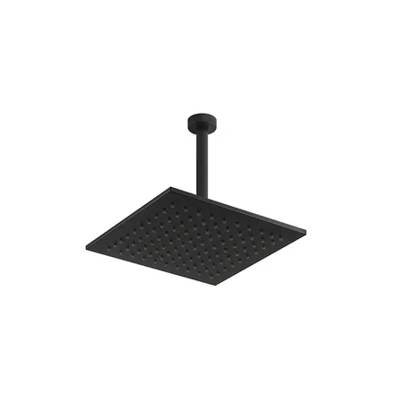 Gessi Emporio shower Верхний душ 30х30см., потолочный, поворотная с шарниром, с защитой от известкового налёта, цвет: Black XL