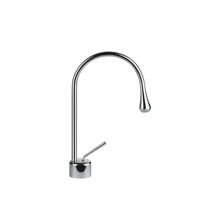 Gessi Goccia Смеситель для раковины на 1 отверстие, излив 174мм R=90, цвет: хром