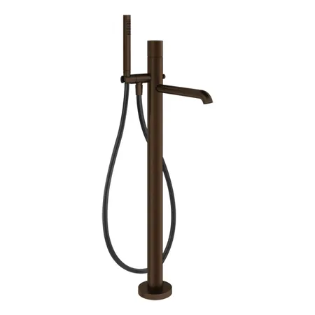 Gessi Habito Diamantato Смеситель для ванны, напольный, цвет: Dark Bronze
