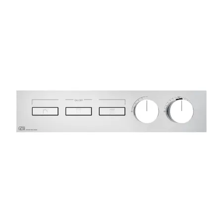 Gessi Hi-Fi Термостат для душа, с включением до 3 источников одновременно, внешняя часть, цвет: хром