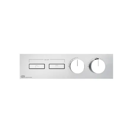 Gessi Hi-Fi Термостат для душа, с включением до 2 источников одновременно, внешняя часть, цвет: хром